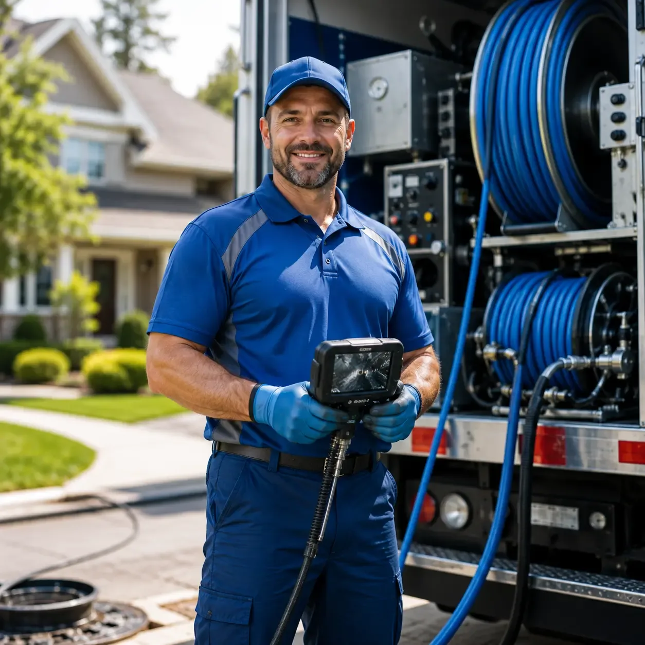 Local outdoor drain cleaning specialists in Brownsburg, IN